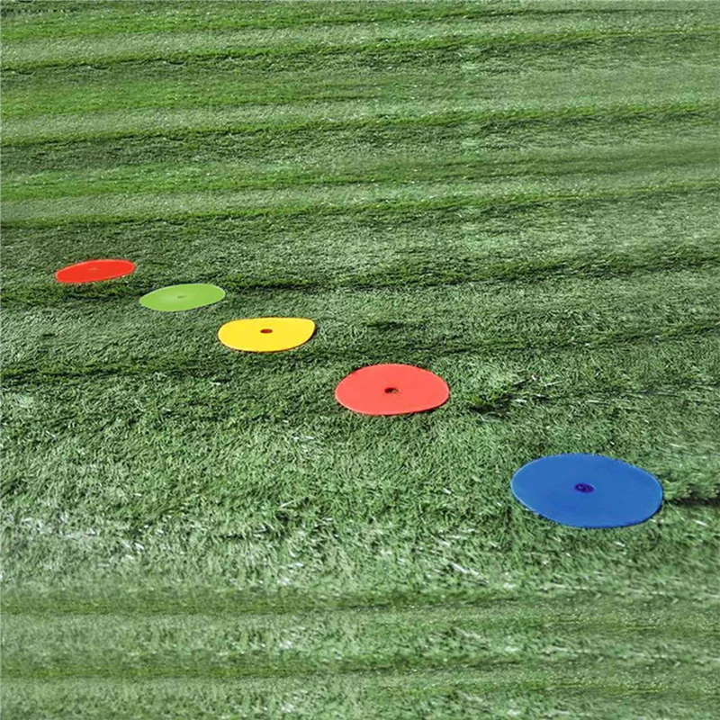 

RTSHE-30 шт. футбольный маркер с плоскими конусами, баскетбольные спортивные маркеры для тренировки ловкости, портативное тренировочное оборудование