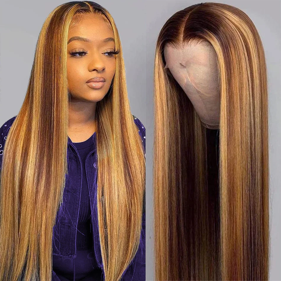 

Выделите парик из человеческих волос 13X6 Hd, кружевной фронтальный парик, прямой парик, 30 дюймов, парик спереди, бразильские волосы для чернокожих женщин, плотность 250