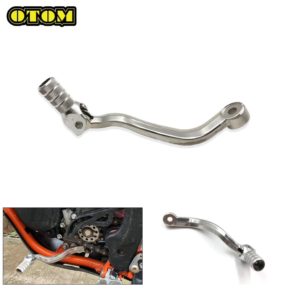 Motorcycle For KTM HUSQVARNA Gear Shift Lever Gearshift Pedal Forged Footrest Accessories SX85 SX105 TC85 Pit Dirt Bike Parts