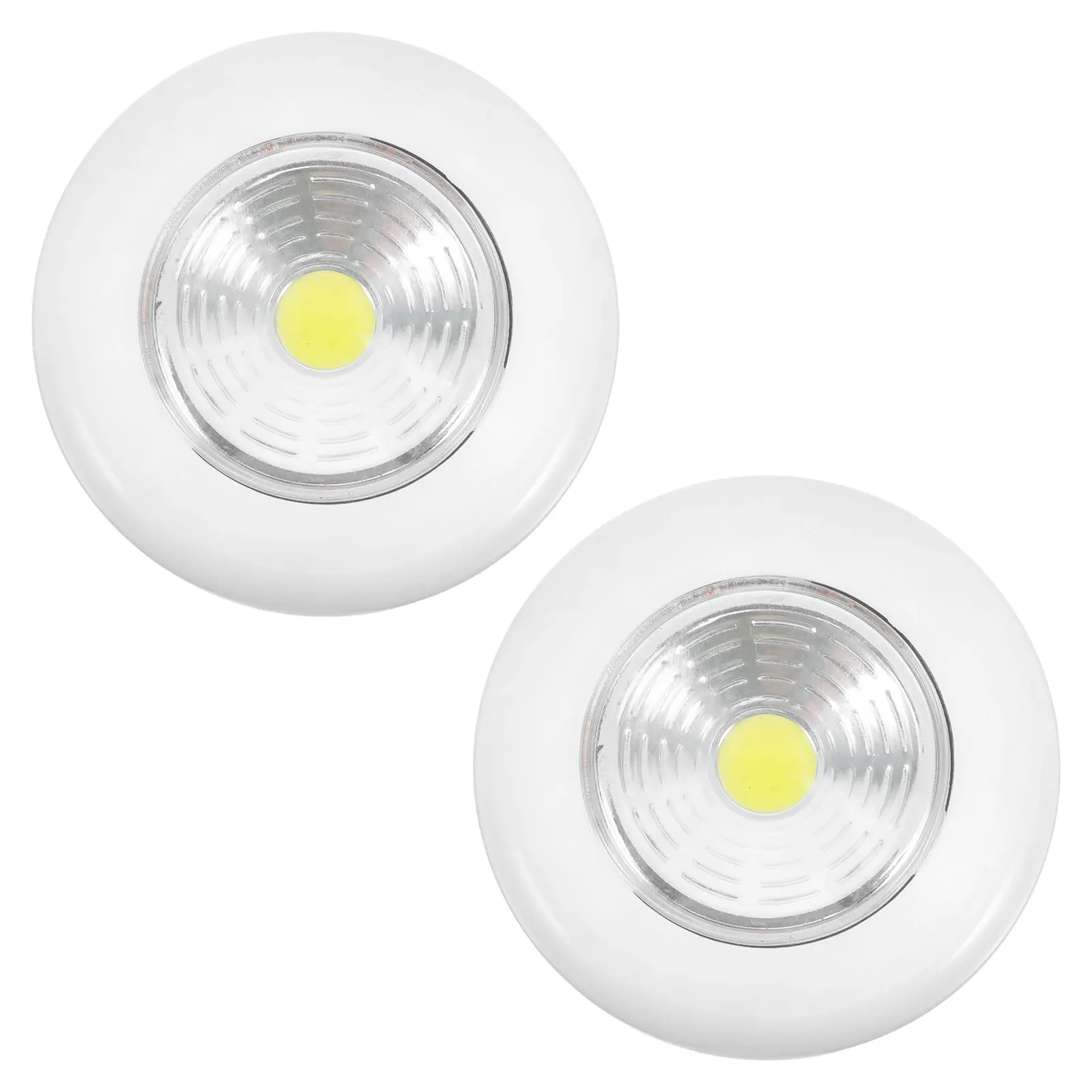 

2 Pcs/Pack LED Lamp Touch Light Family Emergency Light Wall Cabinet Night Light without (White Light)