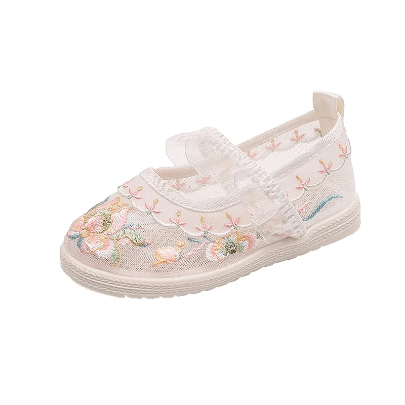 

Summer New Breathable Soft Soled Mesh Gauze Shoes for Girls