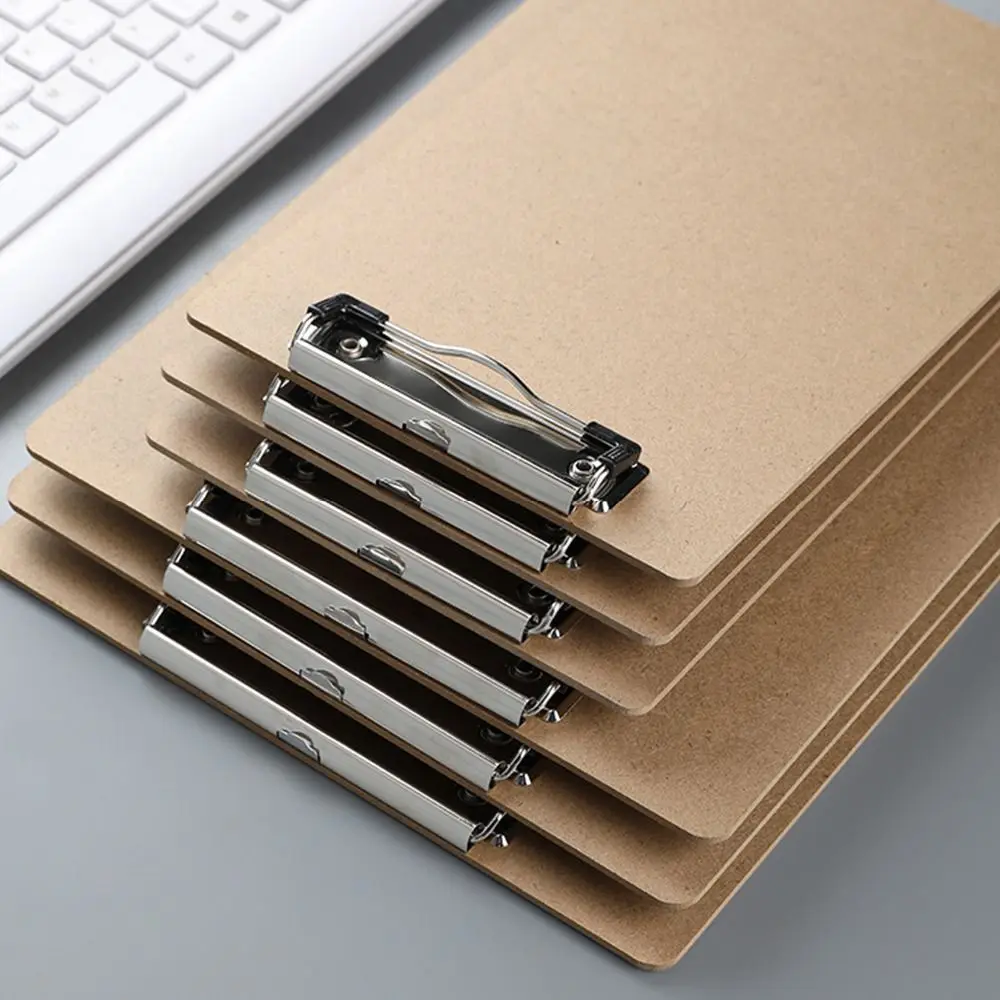 

Прочный деревянный планшет A4 A5, деревянная доска, планшеты для обмена, низкопрофильный зажим, классическая папка для заметок, кафе