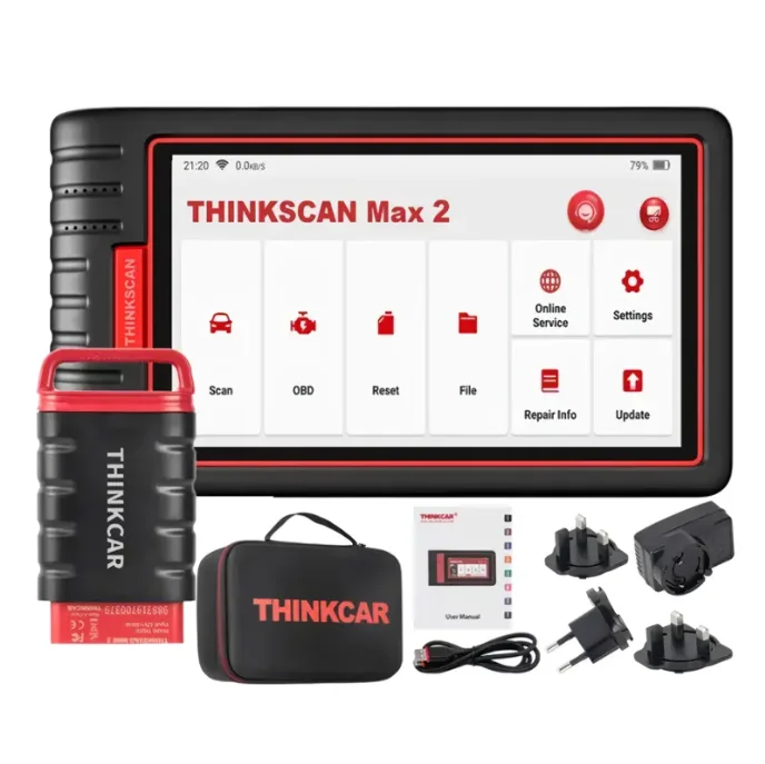

ThinkCar Thinkscan Max2 All System Diagnosis FCA AutoAuth o bd2 Engine Diagnostic Tool Scanner with 28 Hot Resets Car Code Reade