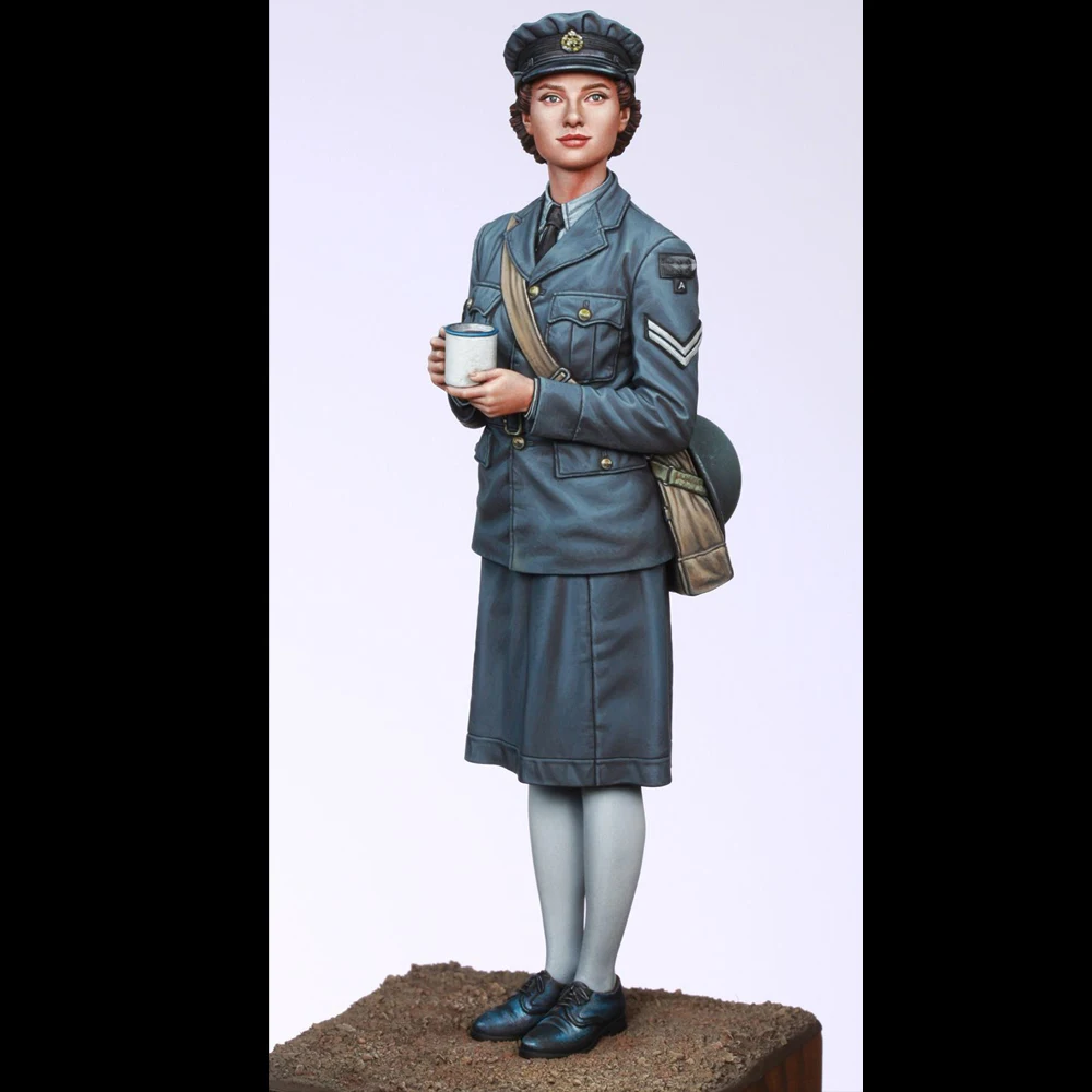 1/35 WAAF Assistant Section Leader 1940-1941, figurine soldat modèle en résine, GK, thèmes militaires, kit non assemblé et non peint
