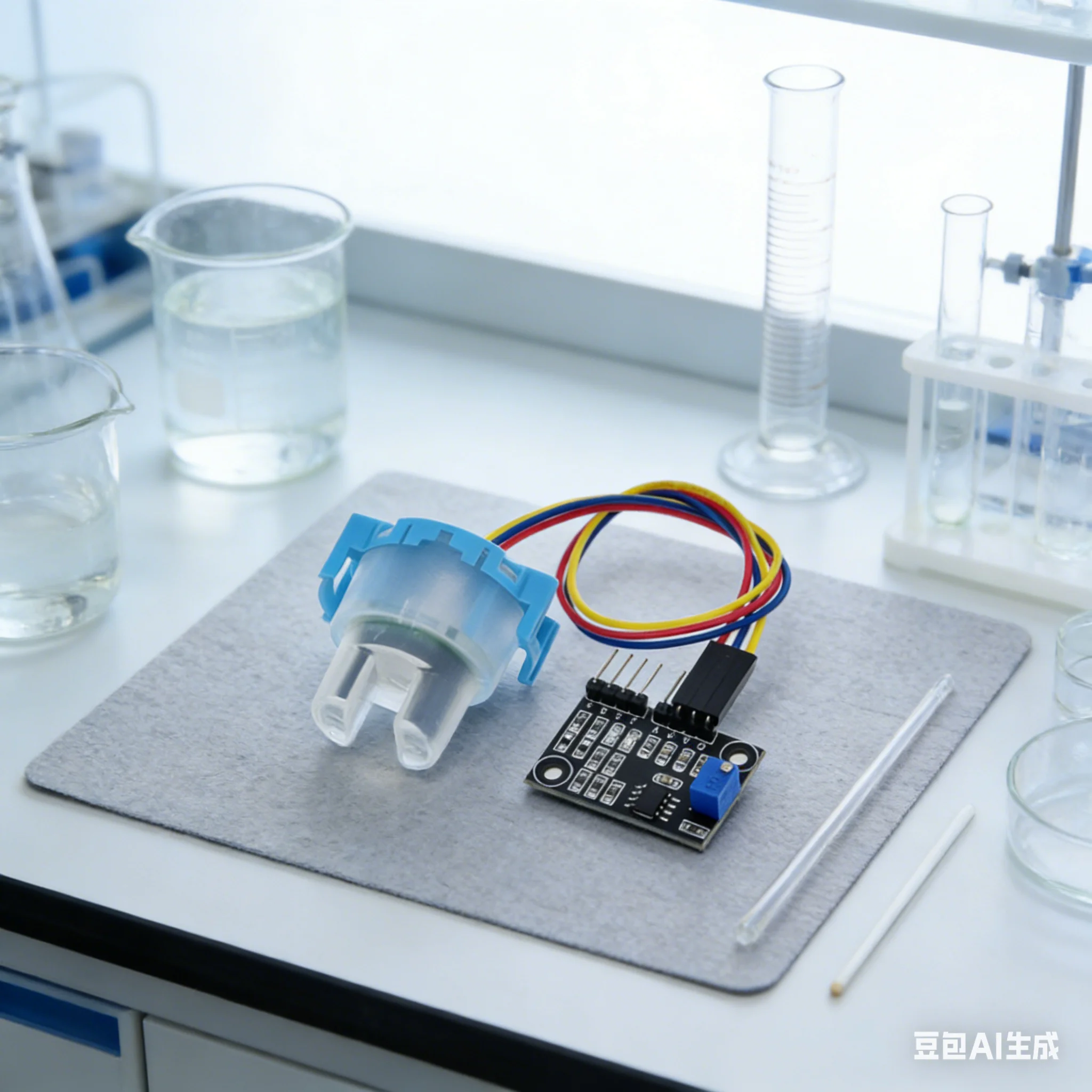 

Turbidity Detection Sensor Module Kit For Suspension Particles Turbidity Transducer Water Turbidity Module For Liquid