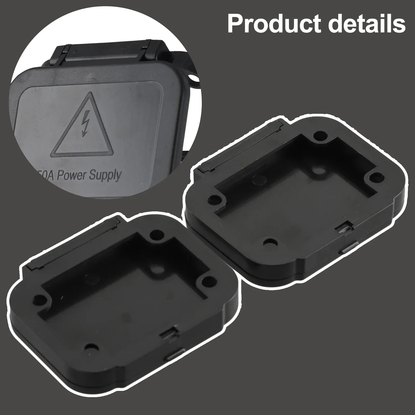 For Anderson Socket Panel Bracket Cover Socket Bracket Cover FOR Anderson Flush For Caravans Mount Panel High Quality