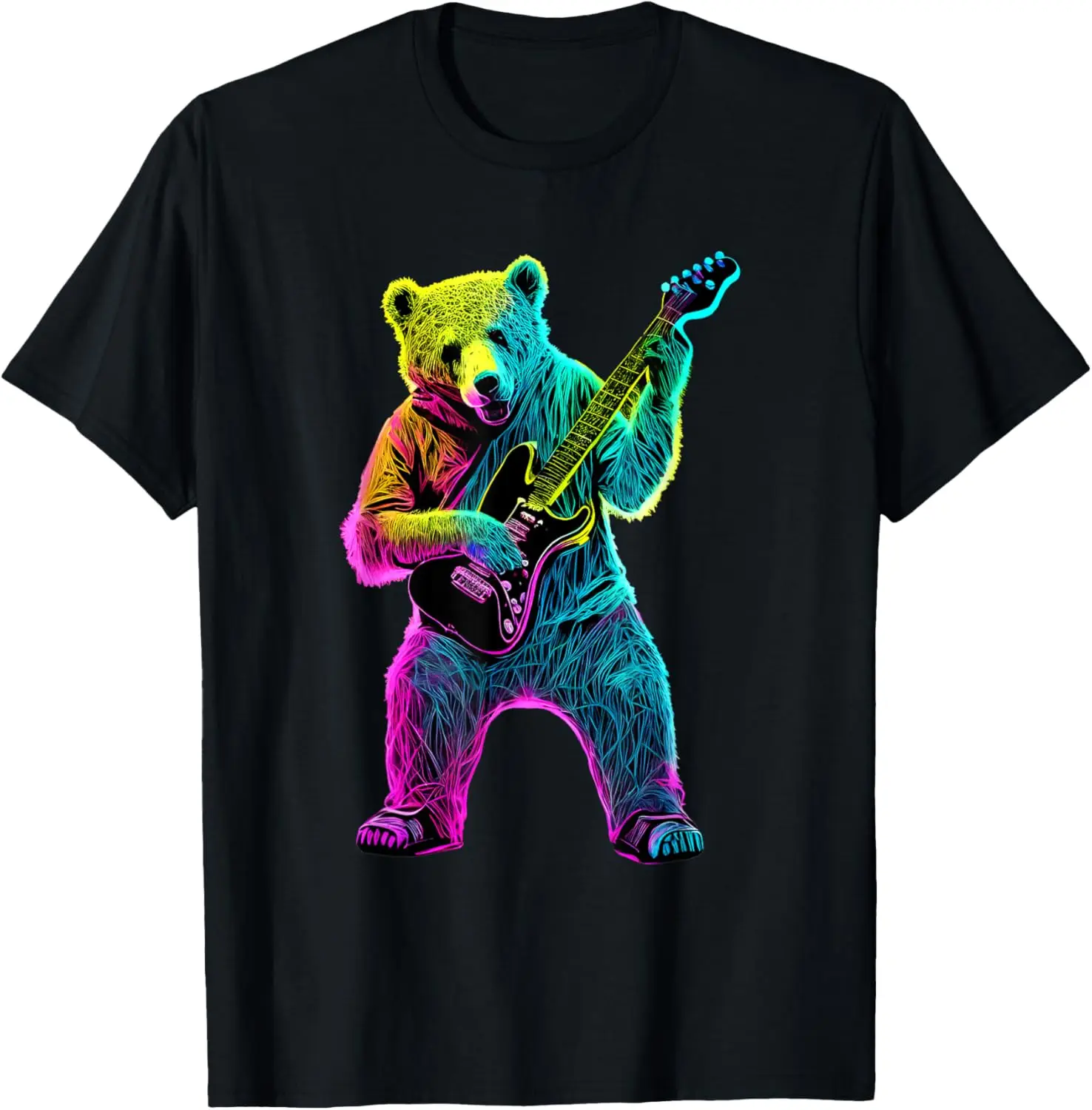 

Bear Playing Guitar - Guitar Player T-Shirt