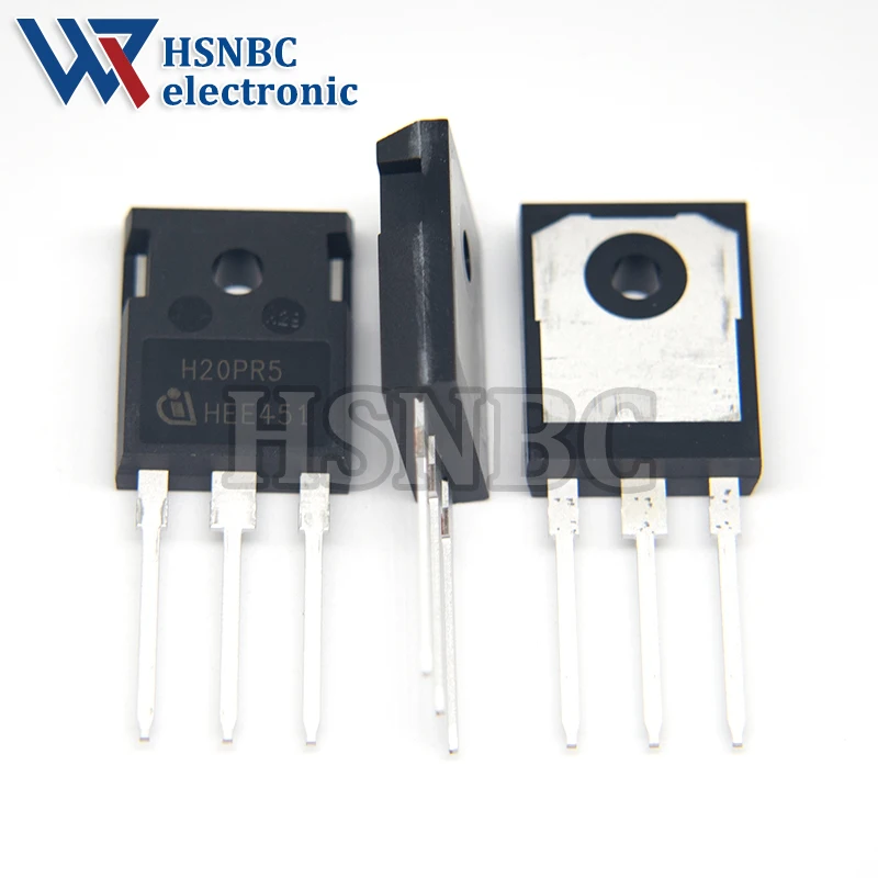 10PCS IHW20N135R5 H20PR5 TO-247 1350V 20A IGBT Power Transistor 100% New Original
