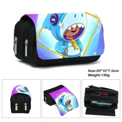 Video Game Cosplay Pencil Case Large Capacity Stationery Box Students School Pen Pouch Bags Kids Gifts Toys Bags