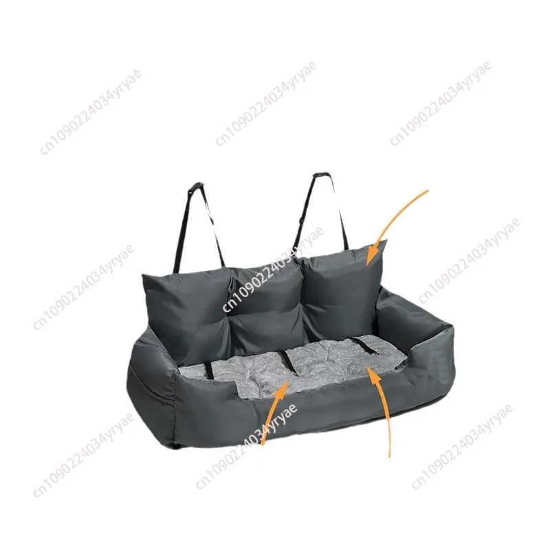 Pet car nest Cross-border dog car seat Large, medium and small dog kennel seat cushion Travel car kennel