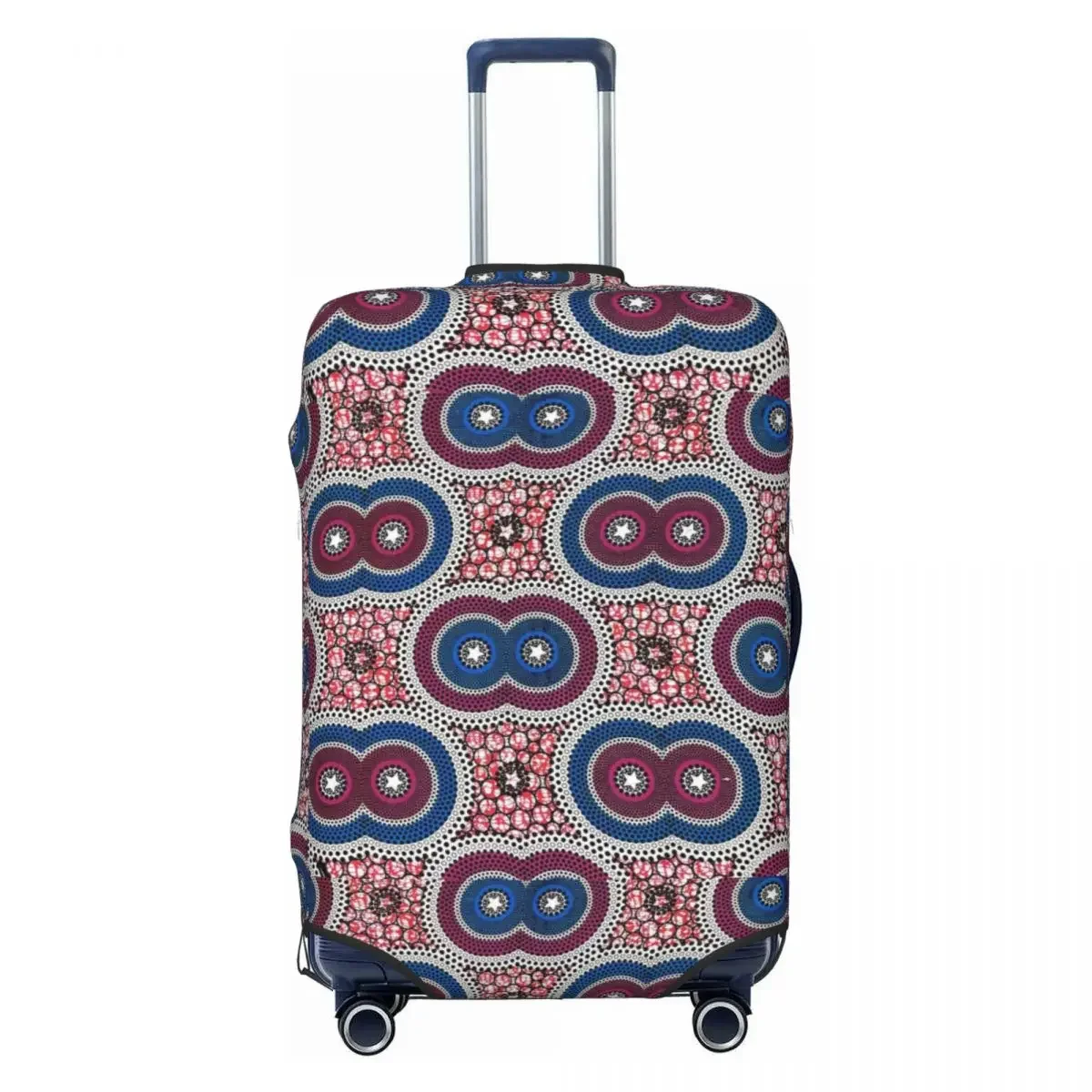 African Print Suitcase Cover Fashion Style Holiday Business Fun Luggage Accesories Protection