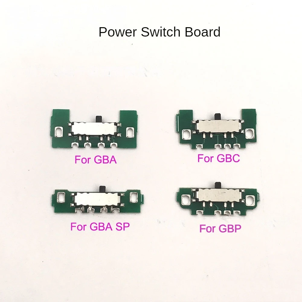 Für/gbc/gbp/sp Ein-/Ausschalt schalter für Game Boy Advance Color Pocket SP-Spiele konsole