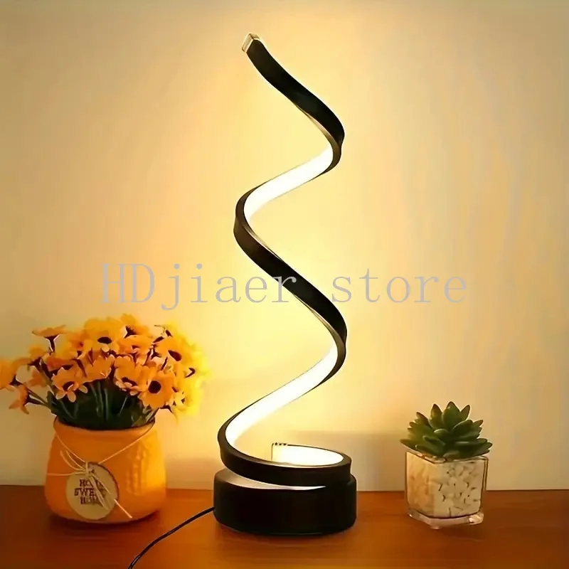 

The atmosphere is fully enhanced! Spiral LED night light, creating the same romantic style as a bar