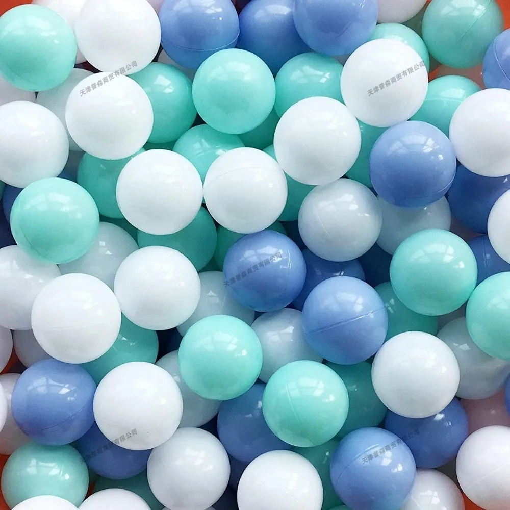 100 ชิ้น 5.5 เซนติเมตรที่มีสีสัน Ocean Balls เด็กเล่นของเล่นพลาสติก Pit Balls สําหรับเด็กสระว่ายน้ํากลางแจ้งเกม Sensory ของเล่นสนามเด็กเล่นในร่ม