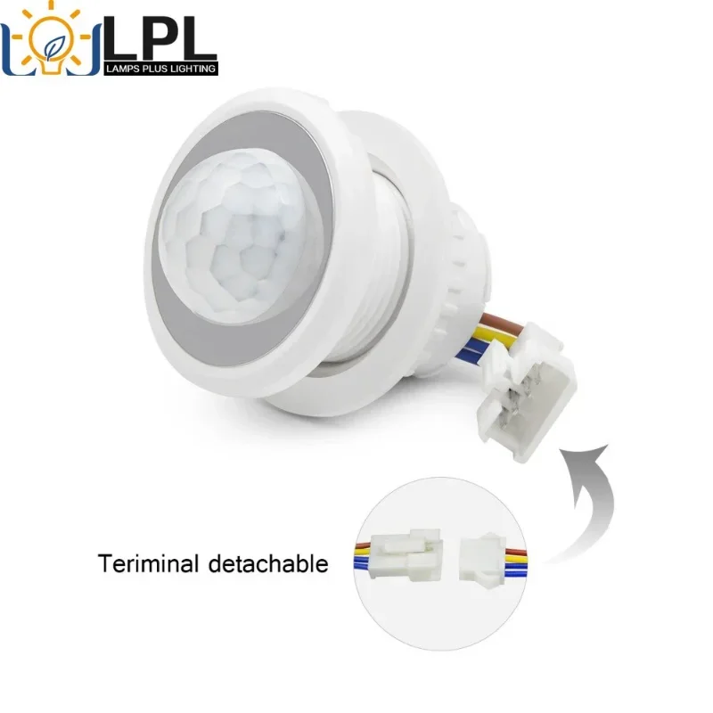110V-220V High Sensitivity Auto on/Off PIR Infrared Motion Sensor Time Delay Adjustable Switch Mode Detector Light Switch