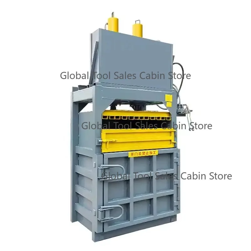 

Baler Machine Plastic Pet Bottle Metal Cardboard Cheap Baler Price Medium Vertical Baler