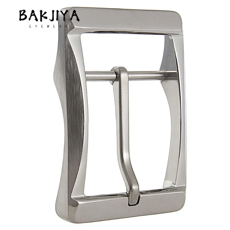 1Pcs Anti Allergy Pure Titanium Belt Buckle 40mm Wide Pin Buckles, Rustproof Durable Men Women Fashion Casual Belt Clasp Head