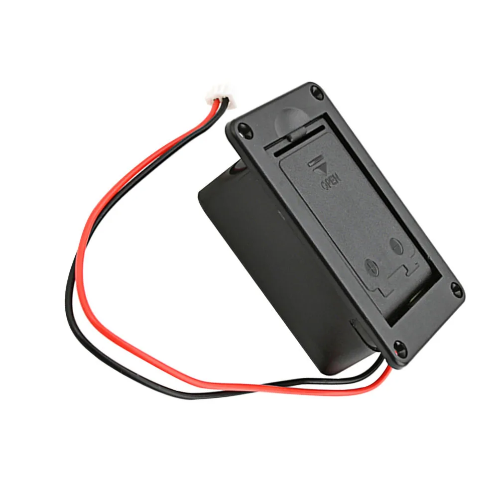 

Guitar Box 9V High Quality Plastic Case for Active Pickup Systems Reliable Connection Small Size Easy to Install