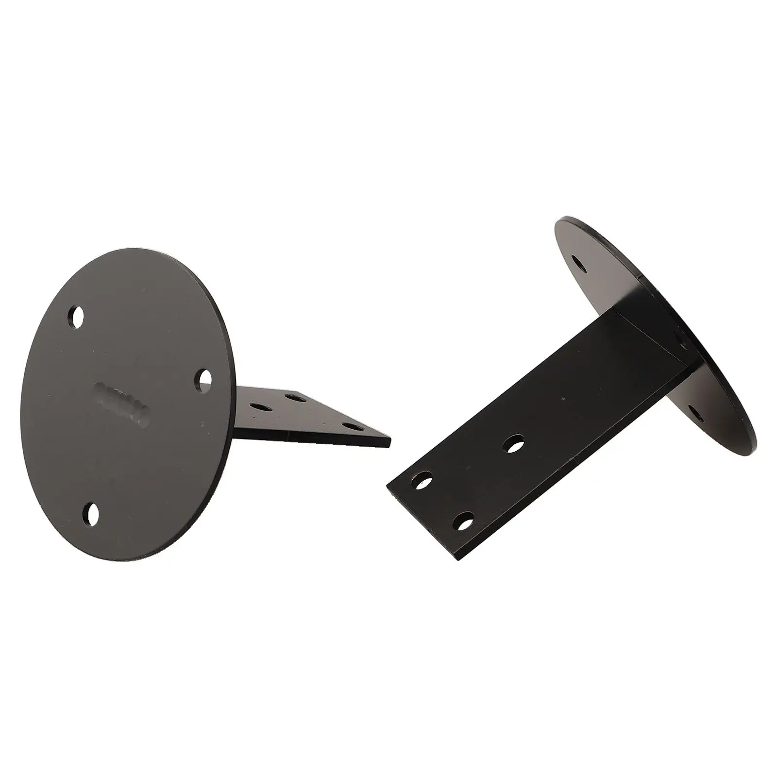 Garden Use Home Use Banister Brackets Stainless Steel Bracket Black Finish Construction Easy Installation Garden