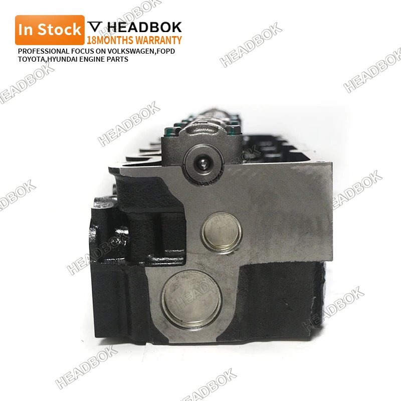 ForDiesel محرك السيارة الجمعية 5L رأس اسطوانة كاملة مع صمام عمود الحدبات قطع غيار المحرك لتويوتا 11101-54151 #4