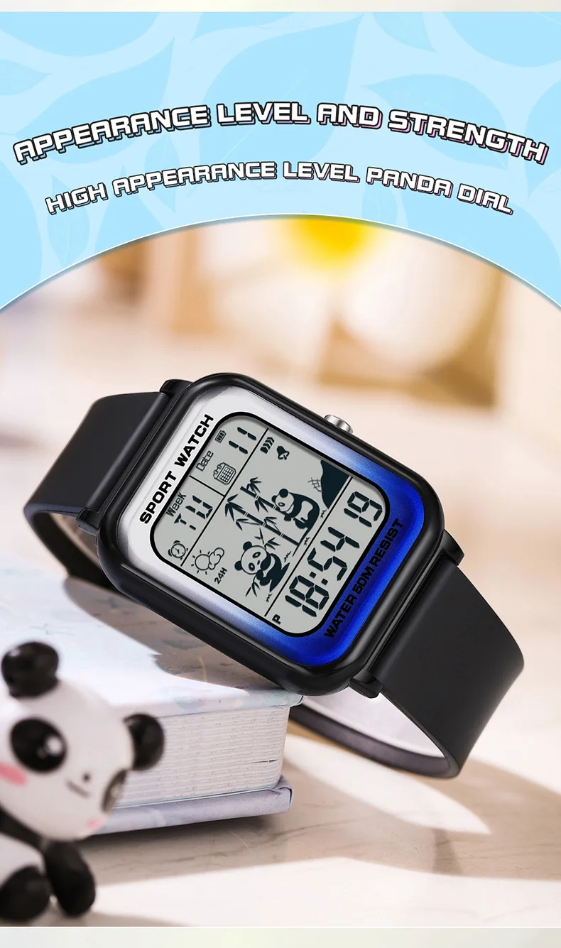 Sanda นาฬิกา6120 TPU แบบนิ่มนาฬิกาดิจิตอลสำหรับผู้ชายจับเวลาการเคลื่อนไหวแบบ2023มาใหม่ล่าสุด