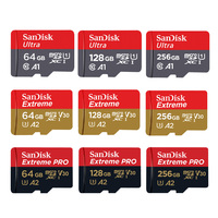 SanDisk Ultra Micro SD Card 16GB 32GB MicroSDHC Memory Card 64GB 128GB 256GB MicroSDXC EXTREME/Extreme PRO V30 U3 4K UHD TF Card