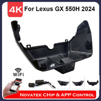 4K HD Front And Rear Dual Camera Wifi Dash Cam for Lexus GX 550 550h GX550 GX550h J250 2024,Plug And Play Car DVR APP Control