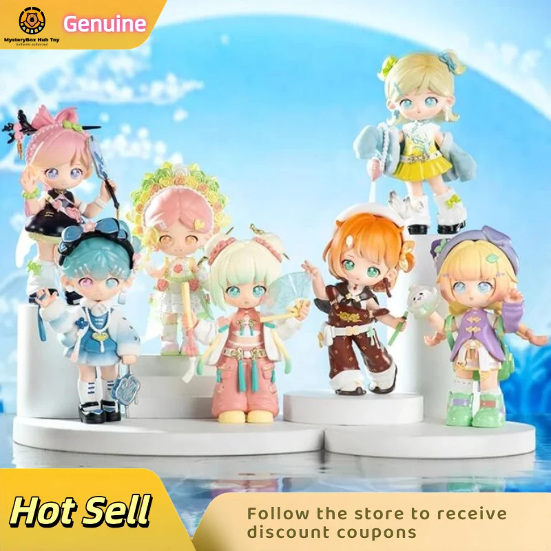 

Genine Simontoys Tangna Oriental Overture Series Chinese Style Blind Box Cute Toy Figurine Desk Ornament Lovely Birthday Gift