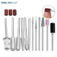 2.35mm Shank  Nail Art Electric File Drill Bits Polishing Grinding Head Manicure Pedicure Machines Tool Accessories Set