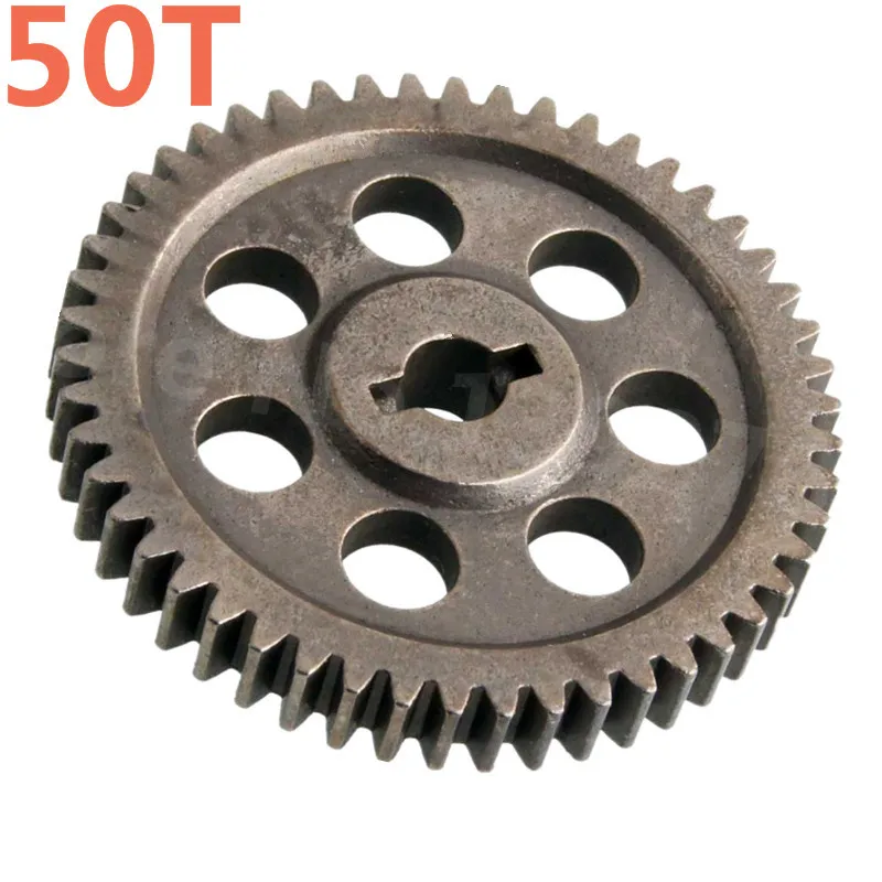 18250 HSP Flying Fish 2 Parts Metal Spur Gear 50T Teeth 1/16 RC Car Kidking Troian Zillionaire Truck Buggy