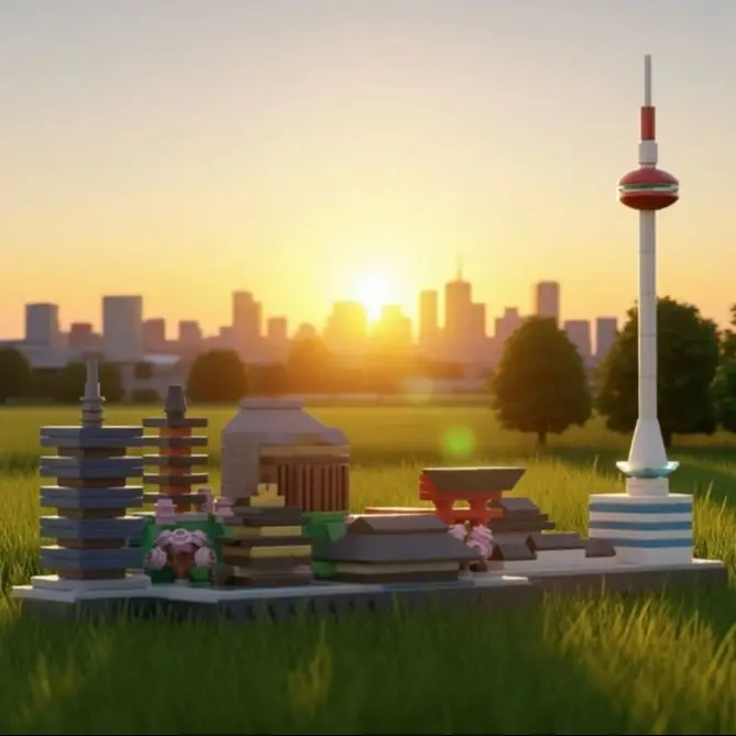 

492 шт. MOC World Renowned Architectural Model City Street View Kyoto Skyline Building Blocks Сборка игрушек Подарок для детей и взрослых