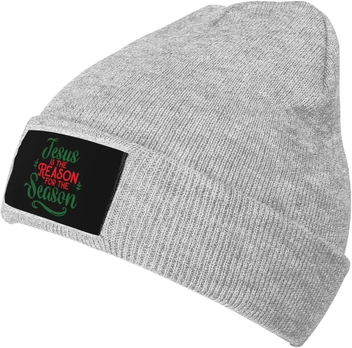 is The Reasons for  Season Beanie  Men Women Black Winter Hat Warm Knit Cuffed Beanies