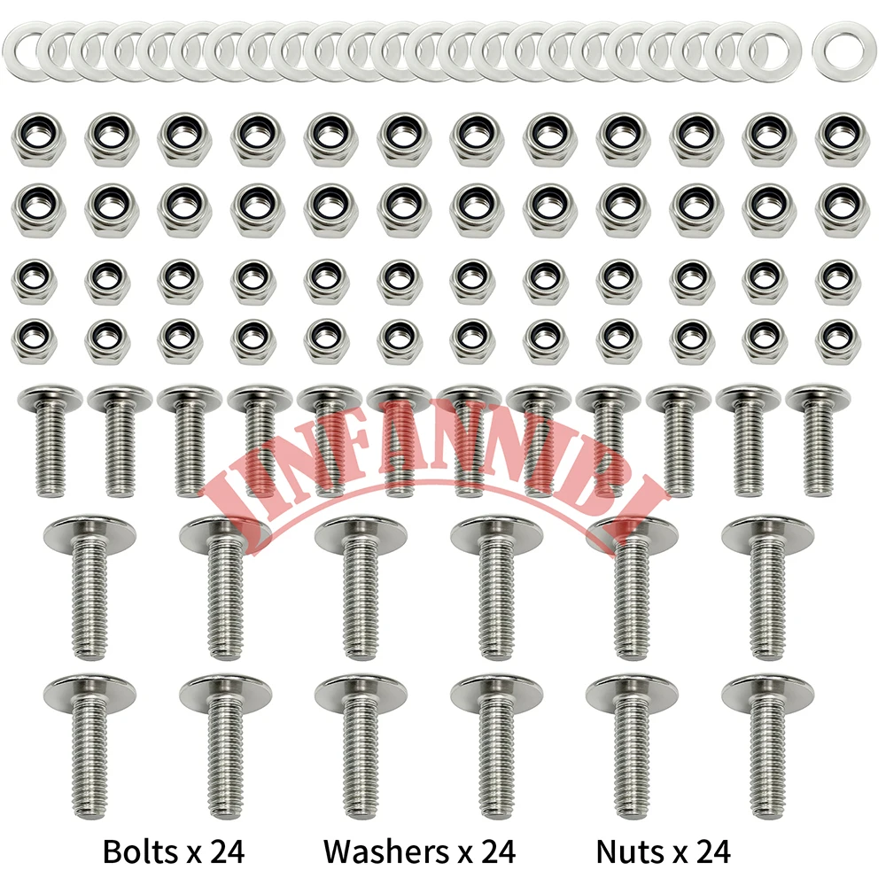 

Комплект болтов, гаек и шайб из нержавеющей стали для Yamaha Blaster 200 YFS200 1988-2006 годов выпуска
