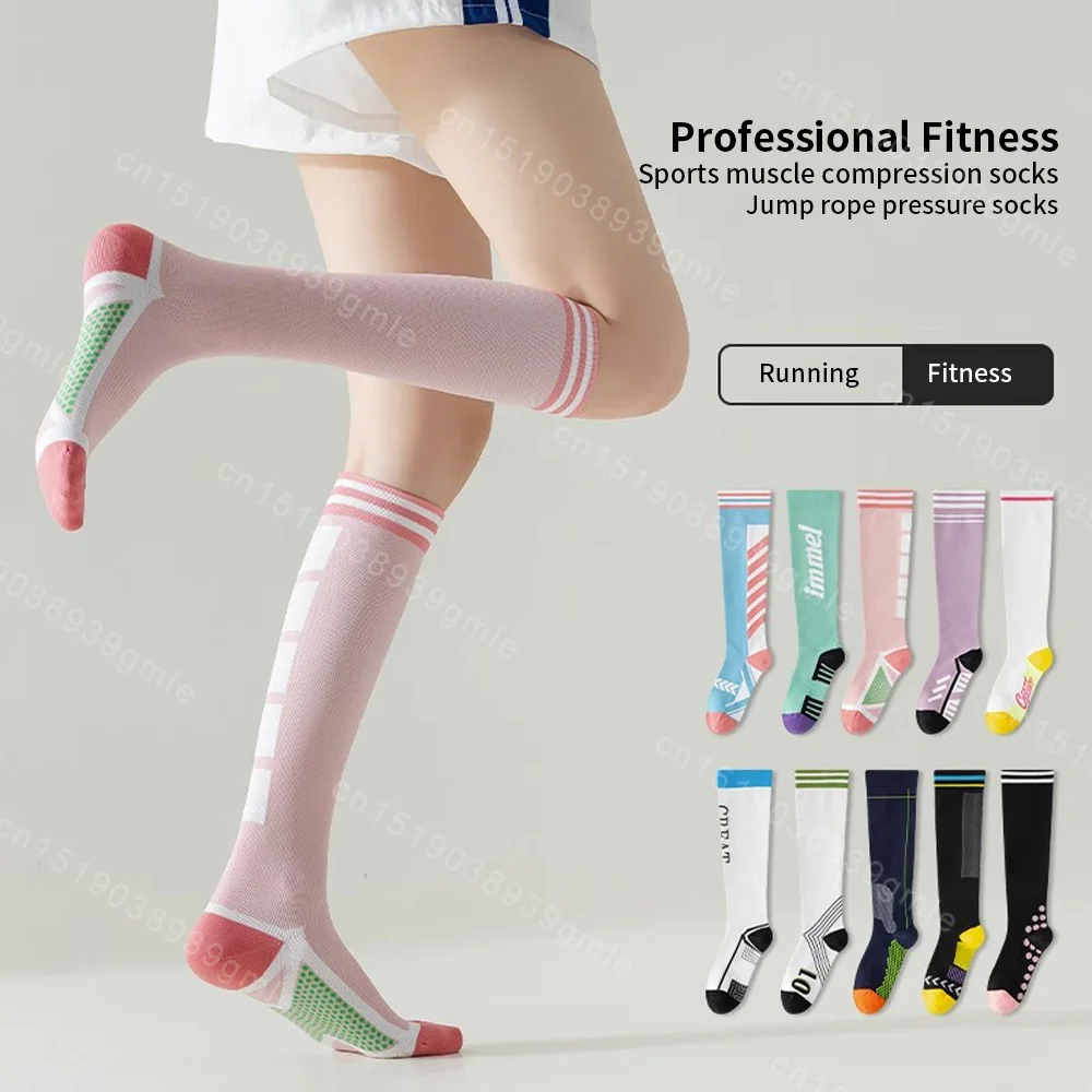 Compression Socks Sports socks Prevent Varicose Veins Running Football Cycling Socks Fitness Room Outdoor Natural Hiking