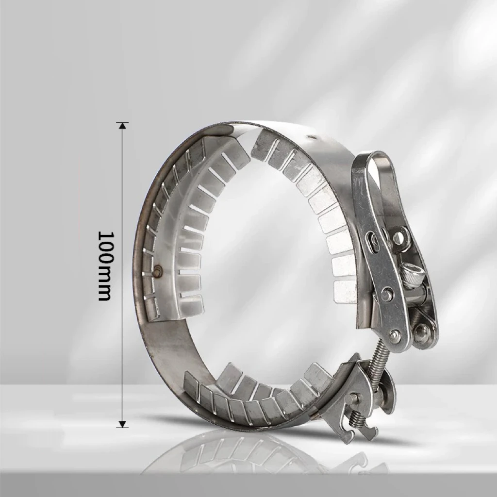 

100mm/150mm/200mm/230mm Flange Stainless Steel clip,Open Reactor Accessories,Flange Clip Glass Interface Flange Buckle