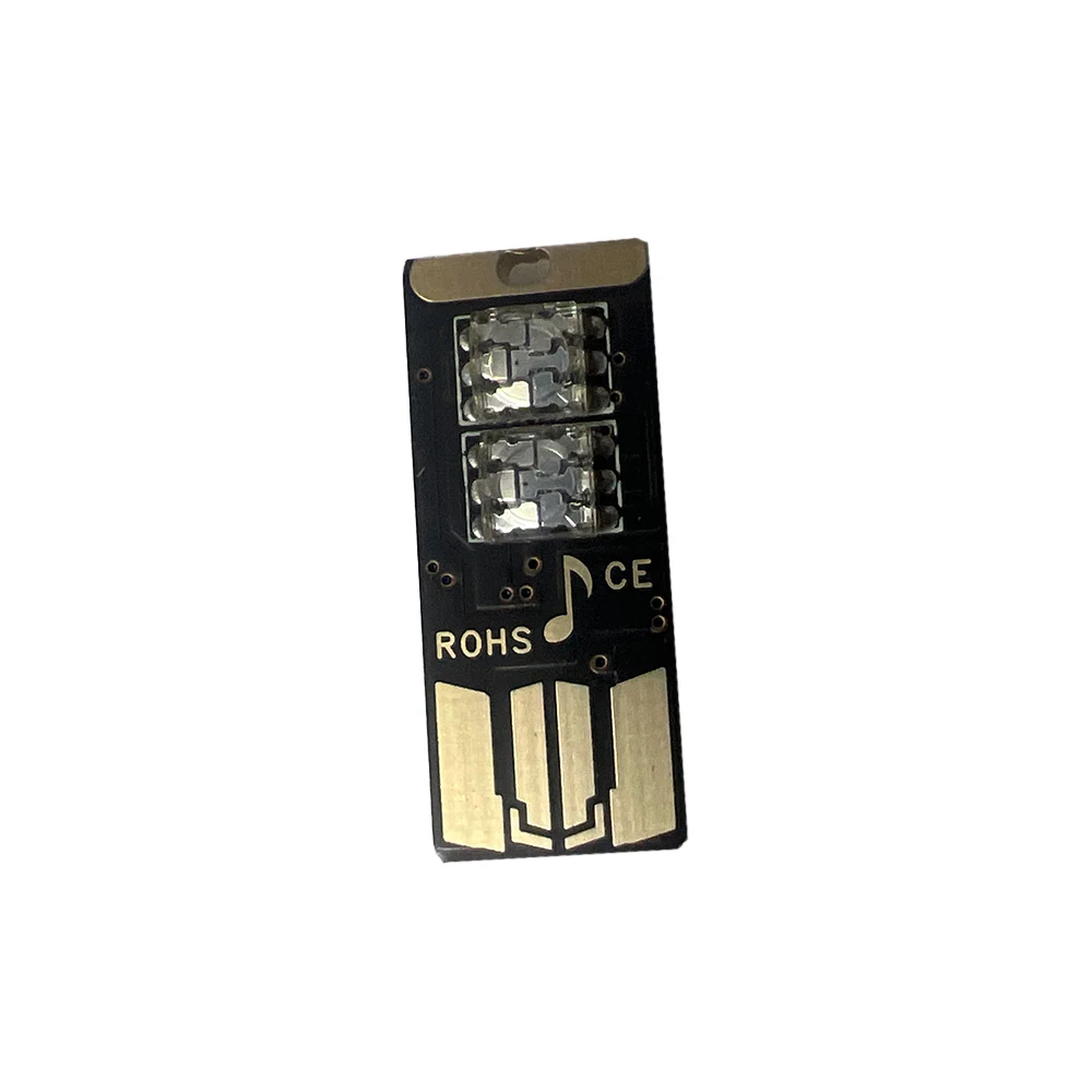 Mini USB หลอดไฟ LED ภายในรถตกแต่งบรรยากาศไฟควบคุมเสียงแสงตกแต่งโคมไฟกลางคืน 7 สีดิสโก้แฟลช