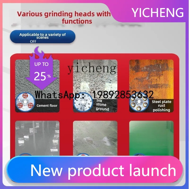 JX  large floor grinder curing epoxy construction concrete cement floor grinding and polishing