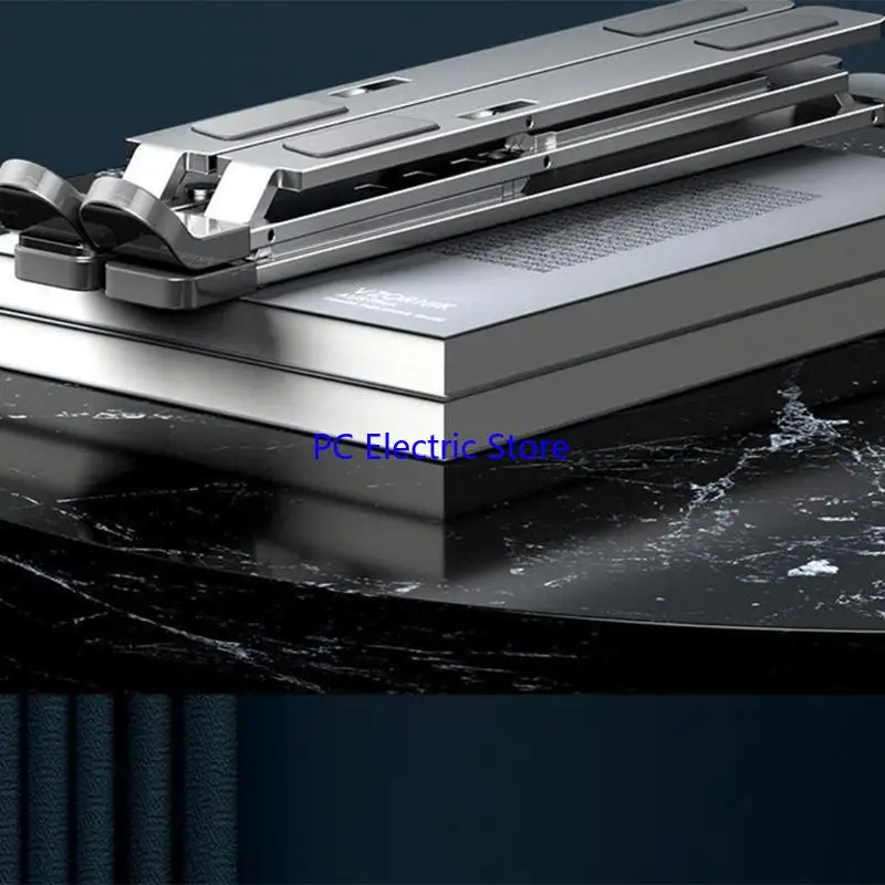 

F19C Aluminum Alloy Cooling Pad Holder Desktop Bracket Adjustable Stand for Laptops