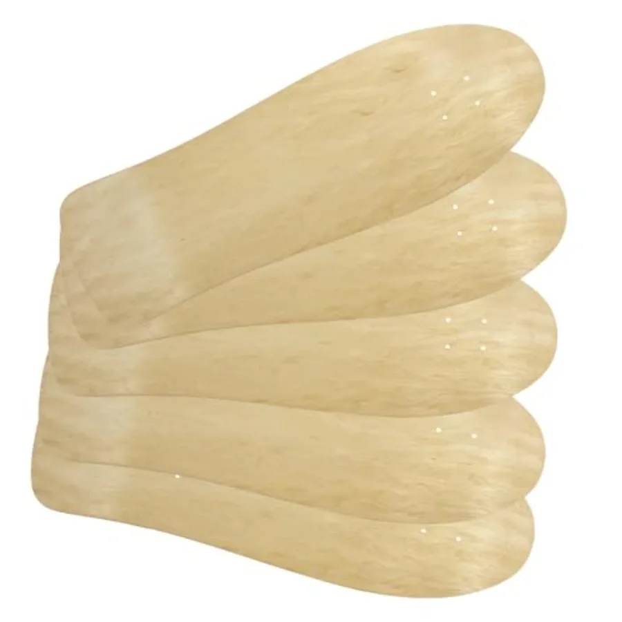 

5-Pack Blank Retro 80's 10 x 30 Fish Deck Shape Moose Old School Skateboard Decks Bundle for Classic Skateboarding Style with D