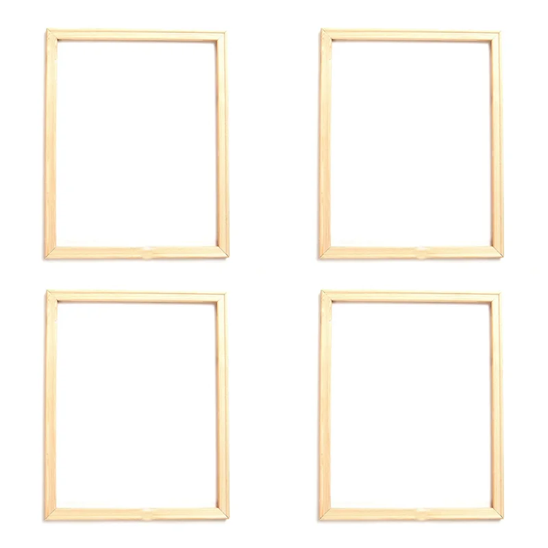 

ABJI-4 шт. 40X30 см деревянная рамка DIY фоторамки искусство подходит для домашнего декора живопись цифровой алмазный рисунок картины