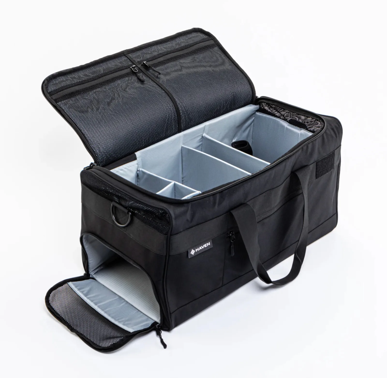 

Спортивная большая сумка-дафл для спортзала и путешествий с органайзером и отделениями для обуви