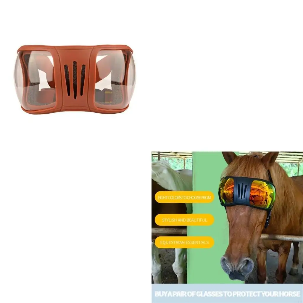 

Pet Sunglasses Protections for Medium Large Horse for Equestrians
