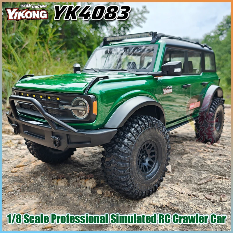 YIKONG RC Car YK4083 V3 1/8 Scale Liema Electric Off-Road Vehicle 4WD High-Low Speed Climbing Simulation Toy Great Gift for Kids