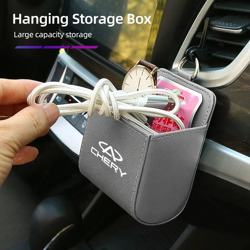Car Air Vent Storage Box Air Vent Organizer Vent Storage Holder For Chery Tiggo 7 8 9 4 Pro 3X Omoda 5 E5 Jaecoo 7 8 Arrizo 8