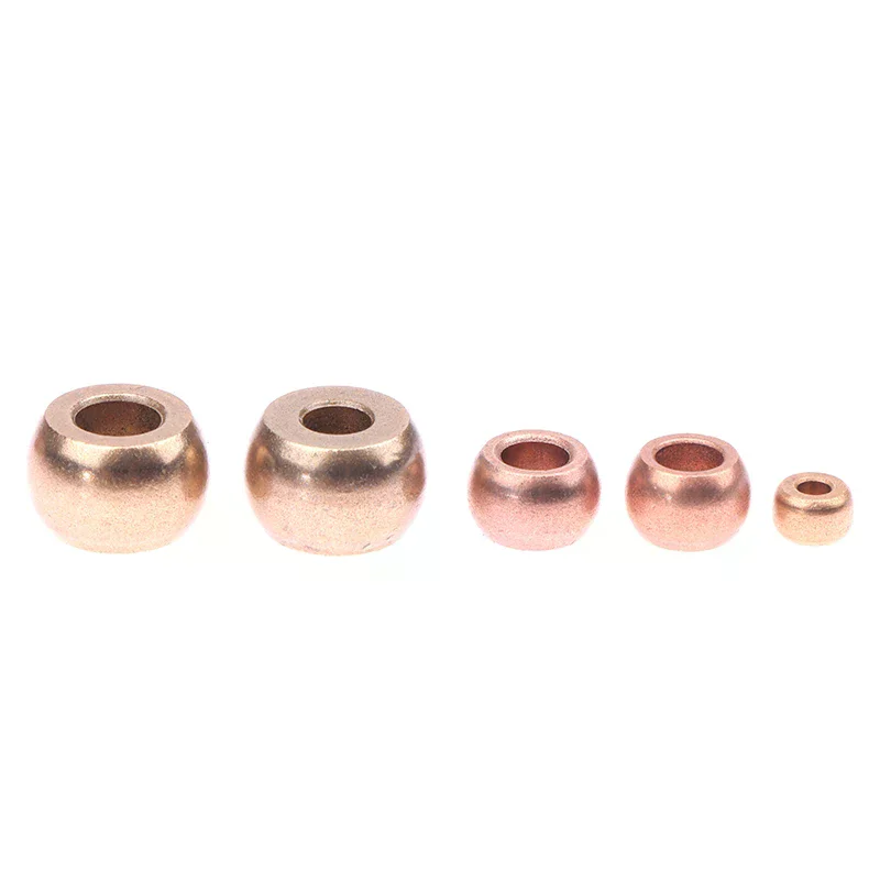 Metallurgic Spherical Porous Bearing Iron Copper Base Oil Bushing Sintered Ball Shape Sleeve