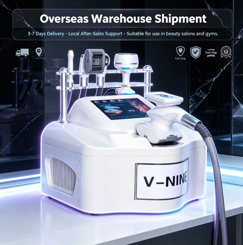 NEW V9 Vela Body Weight Loss Vacuum 80K Cavitation Slimming Roller Shaping Massage Machine Frozen Fat Removal Facial Lift