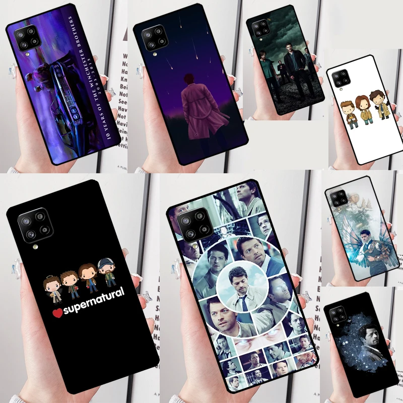 Cool Supernatural Castiel For Samsung Galaxy A26 A56 A36 A16 A22 A32 A52 A54 A14 A55 A35 A15 A53 A33 A13 A05 A06 Case