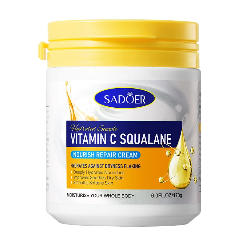 170g Vitamin C Squalane Nourishing Cream Moisturizing and Rejuvenating Facial Cream for Women‘s Face Beauty