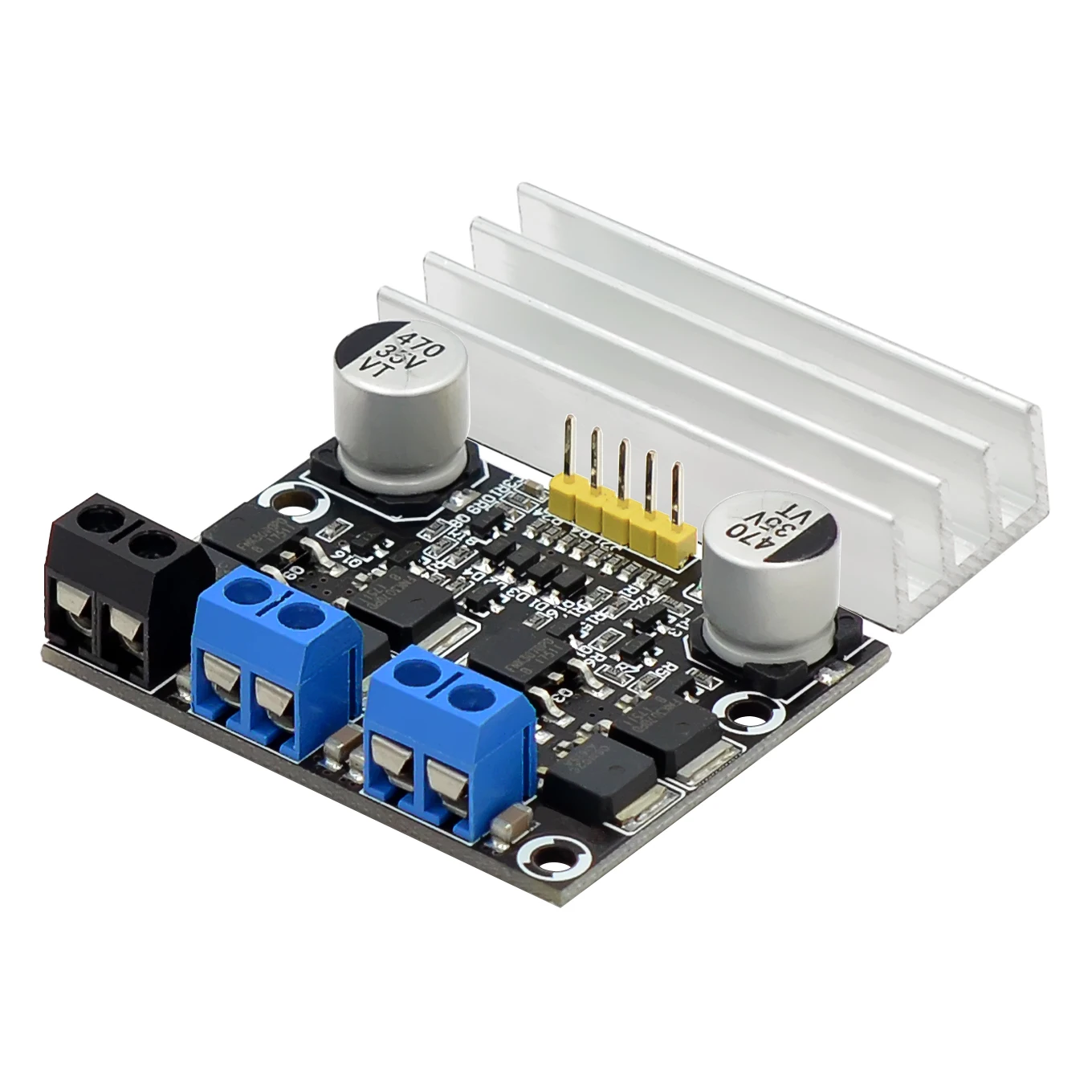 DC 3V-18V Motor Drive Board 10A Dual Channel H Bridge DC Motor Drive Module PWM Speed Regulator Dimmer Module