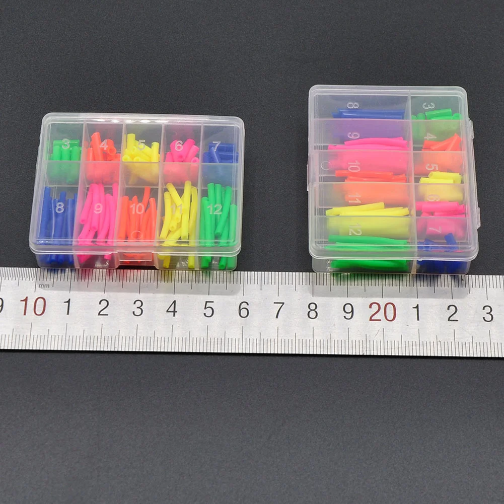 1 Set Gummi-Float-Sleeves in verschiedenen Größen, Silikon-Boilie-Stopper, Angelzubehör, Gummi-Röhren, Float-Sleeves – Detail 7